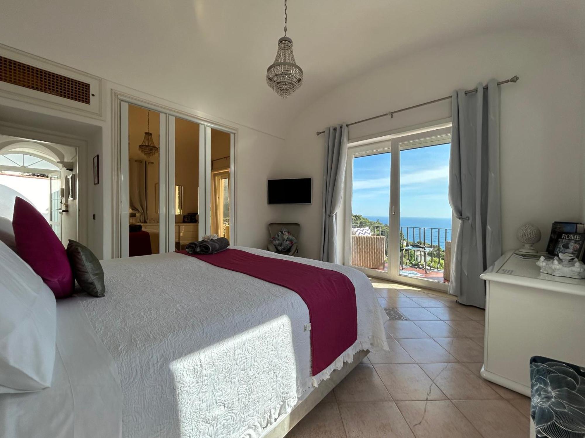 Marvelous Sea View Villa Capri Exterior foto