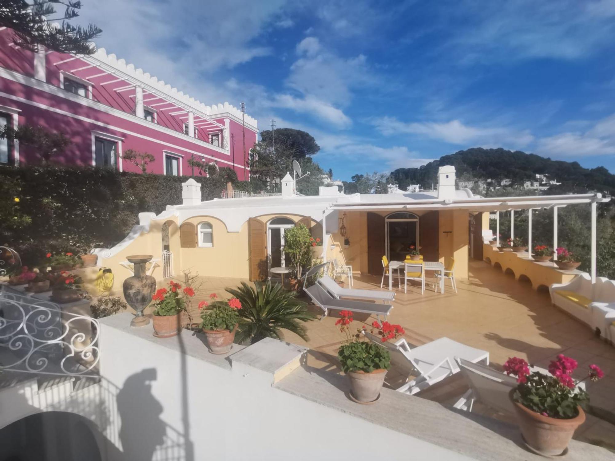 Marvelous Sea View Villa Capri Exterior foto